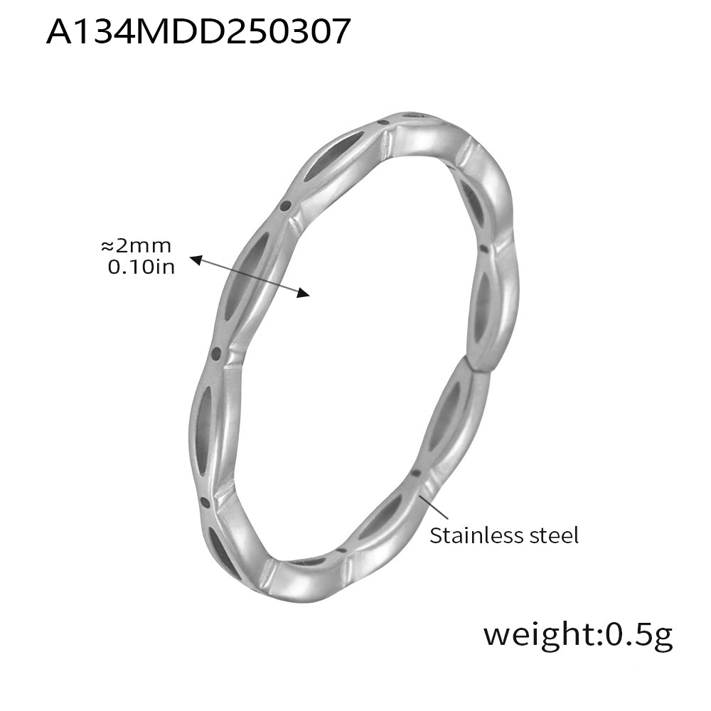 Miduoduo A133-A134-A135 Ring Steel - Dimension & Weight Specifications