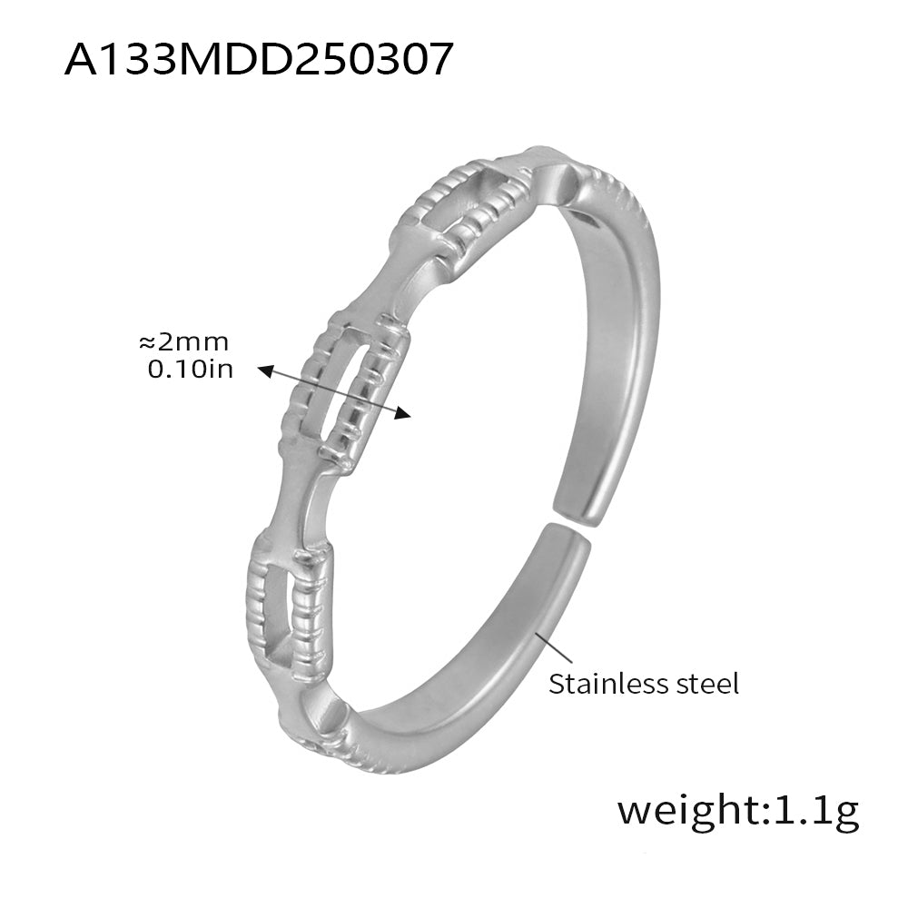 Miduoduo A133-A134-A135 Ring Steel - Dimension & Weight Specifications