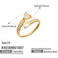 Gold Tone / Clear / 7