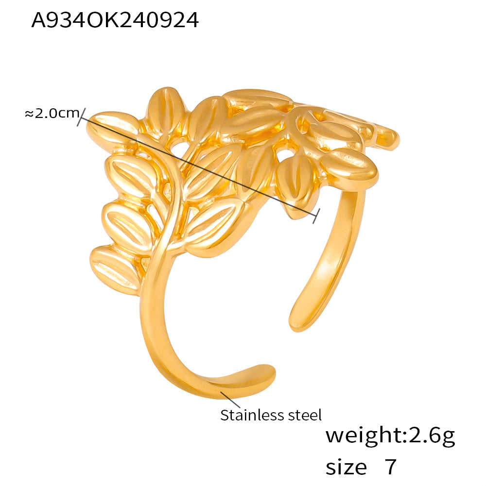 Miduoduo A934 Ring Gold - Dimension & Weight Specifications