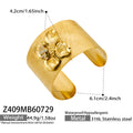 Bee Zircon Flower / Bangle