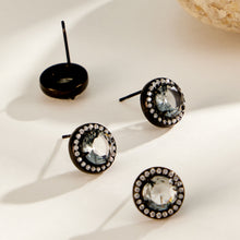 316L Stainless Steel 18K PVD Gold Black Zircon Necklace made with 316L stainless steel and 18K PVD gold finish for wholesale jewelry buyers - image 20