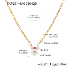 316L Stainless Steel 18K PVD Gold Butterfly Knot Necklace made with 316L stainless steel and 18K PVD gold finish for wholesale jewelry buyers - image 6