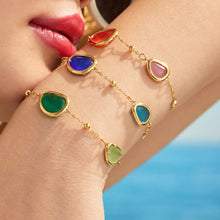 316L Stainless Steel 18K PVD Gold Cat Eye Bracelet made with 316L stainless steel and 18K PVD gold finish for wholesale jewelry buyers - image 18