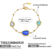 316L Stainless Steel 18K PVD Gold Cat Eye Bracelet made with 316L stainless steel and 18K PVD gold finish for wholesale jewelry buyers - image 6