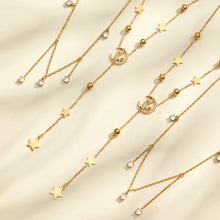 316L Stainless Steel 18K PVD Gold Cat Star Pendant Necklace made with 316L stainless steel and 18K PVD gold finish for wholesale jewelry buyers - image 10