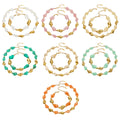 Chunky Resin Bead Necklace & Bracelet Set | Wholesale Jewelry