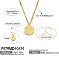 Necklace / Gold40+5; / 5cm