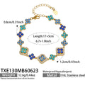 Blue Zircon - Gold / 5cm
