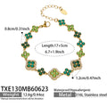 Green Zircon - Gold / 5cm