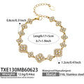White Zircon - Gold / 5cm