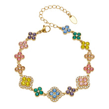 316L Stainless Steel 18K PVD Gold Clover Bracelet made with 316L stainless steel and 18K PVD gold finish for wholesale jewelry buyers - image 9