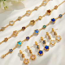 316L Stainless Steel 18K PVD Gold Clover Flower Jewelry Collection made with 316L stainless steel and 18K PVD gold finish for wholesale jewelry buyers - image 17
