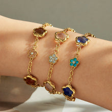 316L Stainless Steel 18K PVD Gold Clover Flower Jewelry Collection made with 316L stainless steel and 18K PVD gold finish for wholesale jewelry buyers - image 7