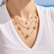 316L Stainless Steel 18K PVD Gold Clover Pendant Necklace made with 316L stainless steel and 18K PVD gold finish for wholesale jewelry buyers - image 3