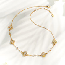 316L Stainless Steel 18K PVD Gold Clover Pendant Necklace made with 316L stainless steel and 18K PVD gold finish for wholesale jewelry buyers - image 6
