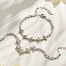 316L Stainless Steel 18K PVD Gold Clover Zircon Bracelet made with 316L stainless steel and 18K PVD gold finish for wholesale jewelry buyers - image 21