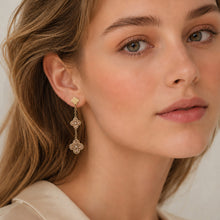316L Stainless Steel 18K PVD Gold Clover Zircon Earrings made with 316L stainless steel and 18K PVD gold finish for wholesale jewelry buyers - image 11