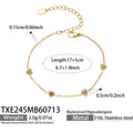 Bracelet / Blue Zircon Gold / 5cm