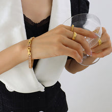 316L Stainless Steel 18K PVD Gold Colorful Zircon Bracelet made with 316L stainless steel and 18K PVD gold finish for wholesale jewelry buyers - image 10