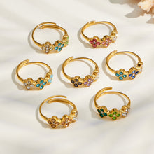 316L Stainless Steel 18K PVD Gold Colorful Zircon Matching Collection made with 316L stainless steel and 18K PVD gold finish for wholesale jewelry buyers - image 10