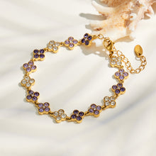 316L Stainless Steel 18K PVD Gold Colorful Zircon Matching Collection made with 316L stainless steel and 18K PVD gold finish for wholesale jewelry buyers - image 7