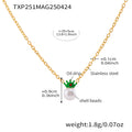 Necklace / Gold贝珠35+5 / 5cm