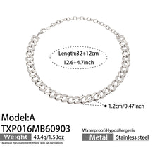 316L Stainless Steel 18K PVD Gold Cuban Chain Bracelet made with 316L stainless steel and 18K PVD gold finish for wholesale jewelry buyers - image 16