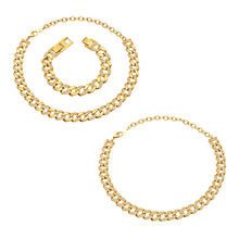 316L Stainless Steel 18K PVD Gold Cuban Chain Bracelet made with 316L stainless steel and 18K PVD gold finish for wholesale jewelry buyers - image 20