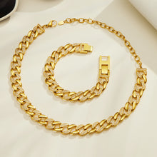 316L Stainless Steel 18K PVD Gold Cuban Chain Bracelet made with 316L stainless steel and 18K PVD gold finish for wholesale jewelry buyers - image 8