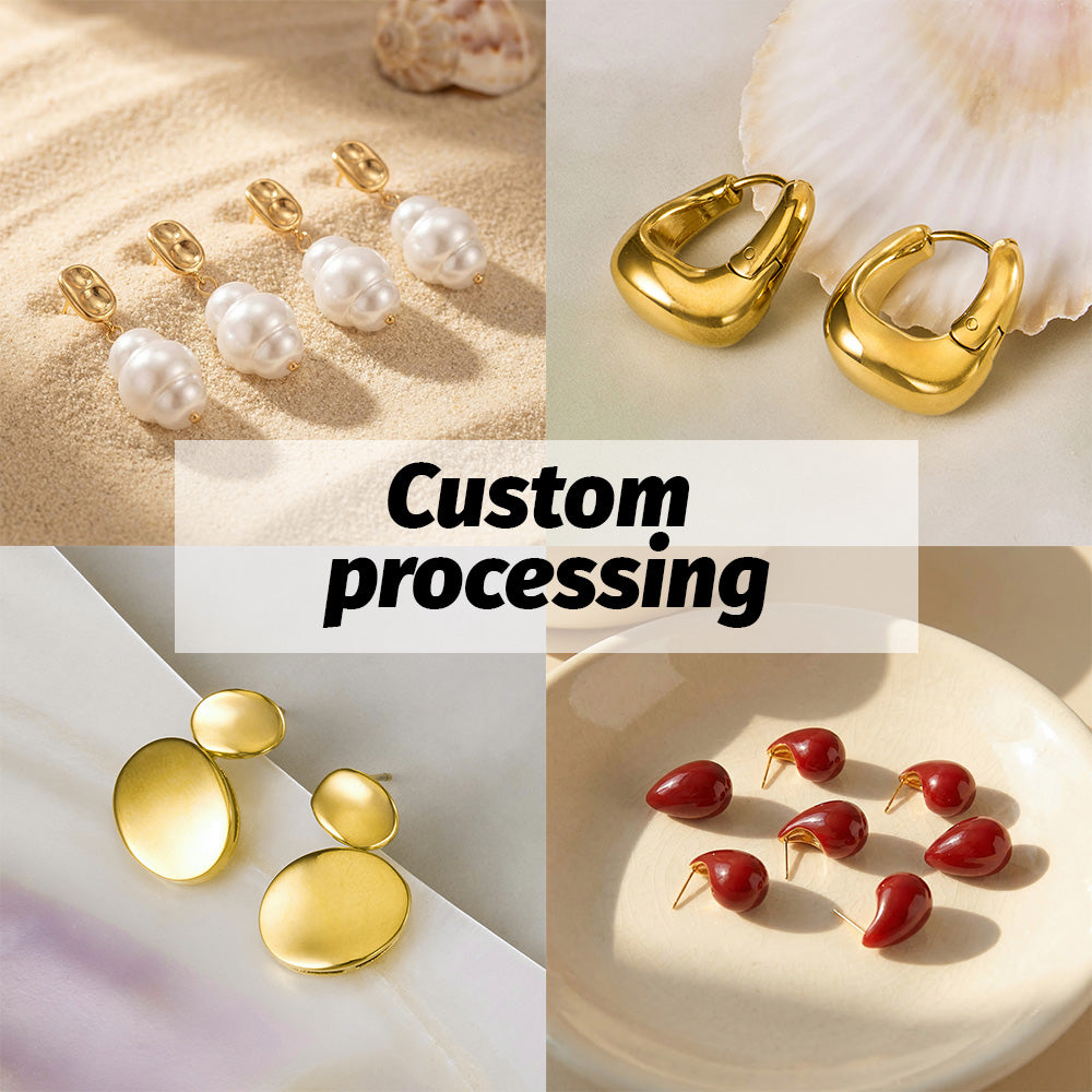 Custom Statement Earrings Manufacturing – Private Label Logo & Premium Packaging Support (OEM/ODM)