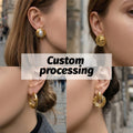 Custom Statement Earrings Manufacturing – Private Label Logo & Premium Packaging Support (OEM/ODM)