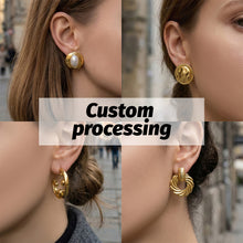 Custom Statement Earrings Manufacturing – Private Label Logo & Premium Packaging Support (OEM/ODM)