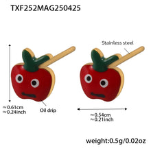 Cute Red Apple Necklace designed for children