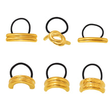 316L Stainless Steel Minimalist Semi-Circle Hair Tie Hair Accessory