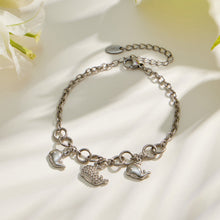316L Stainless Steel 18K PVD Gold Dolphin Zircon Bracelet made with 316L stainless steel and 18K PVD gold finish for wholesale jewelry buyers - image 16
