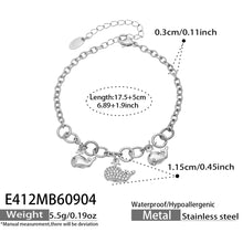 316L Stainless Steel 18K PVD Gold Dolphin Zircon Bracelet made with 316L stainless steel and 18K PVD gold finish for wholesale jewelry buyers - image 4