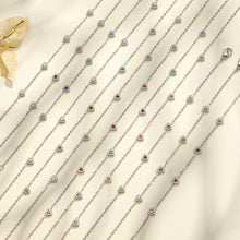 316L Stainless Steel 18K PVD Gold Dopamine Heart Pendant Necklace and Bracelet made with 316L stainless steel and 18K PVD gold finish for wholesale jewelry buyers - image 13