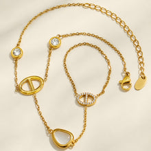 Complete double-finger hand chain design with wrist bracelet and two finger loops
