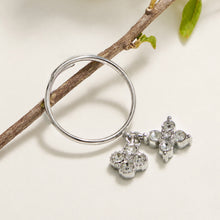 316L Stainless Steel 18K PVD Gold Double Pendant Clover Ring made with 316L stainless steel and 18K PVD gold finish for wholesale jewelry buyers - image 11