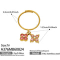 Pink Zircon Gold / Size 7