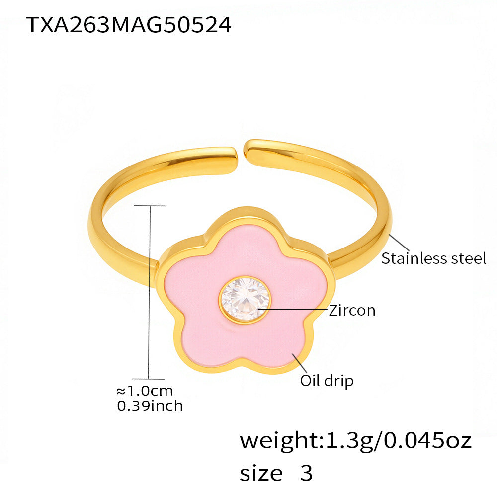 316L Stainless Steel 18K PVD Gold Droplet Necklace made with 316L stainless steel and 18K PVD gold finish for wholesale jewelry buyers - image 5