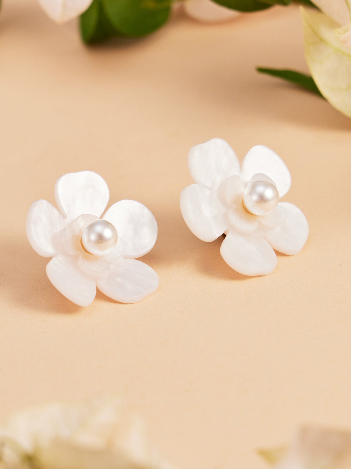 316L Stainless Steel 18K PVD Gold Droplet Pearl Earrings made with 316L stainless steel and 18K PVD gold finish for wholesale jewelry buyers - image 14