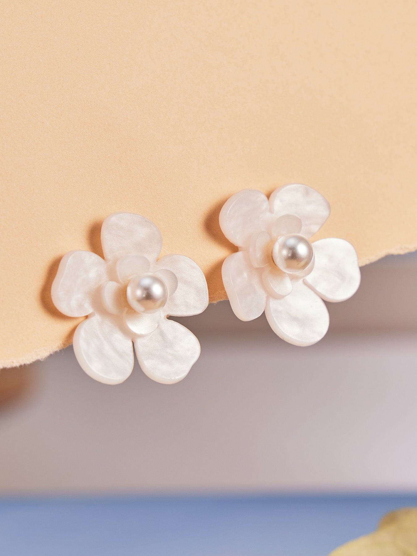 316L Stainless Steel 18K PVD Gold Droplet Pearl Earrings made with 316L stainless steel and 18K PVD gold finish for wholesale jewelry buyers - image 16