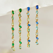 316L Stainless Steel 18K PVD Gold Droplet Zircon Earrings made with 316L stainless steel and 18K PVD gold finish for wholesale jewelry buyers - image 16