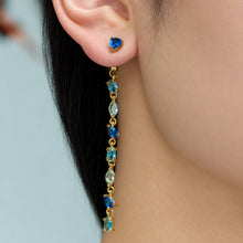 316L Stainless Steel 18K PVD Gold Droplet Zircon Earrings made with 316L stainless steel and 18K PVD gold finish for wholesale jewelry buyers - image 6