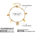 Pave CZ Heart - Gold Finish / 5cm