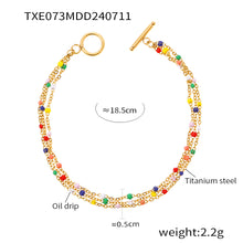 Miduoduo E541 Bracelet Gold - Dimension & Weight Specifications