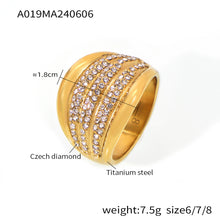 Elegant 316L Stainless Steel Ring in Steel Color