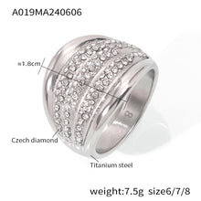 316L Stainless Steel 18K PVD Gold Elegant Ring made with 316L stainless steel and 18K PVD gold finish for wholesale jewelry buyers - image 6